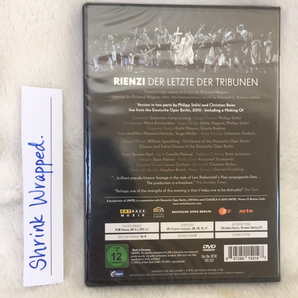 The Wagner Collection 5 DVD Boxed Set ArtHaus Musik Opera Edition - Picture 11 of 16